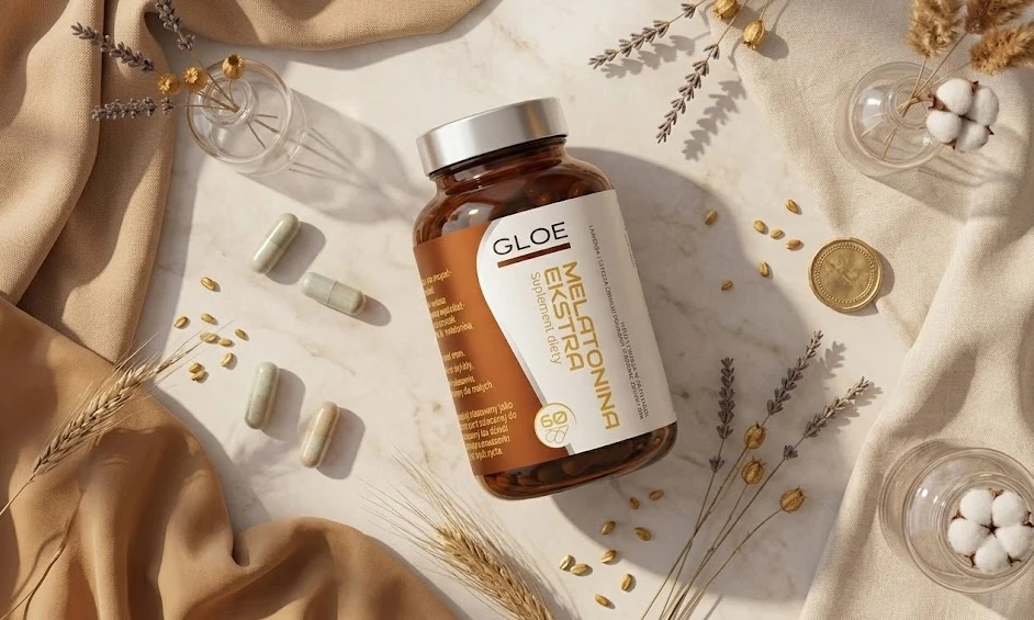 Formuła z melatoniną i ziołami