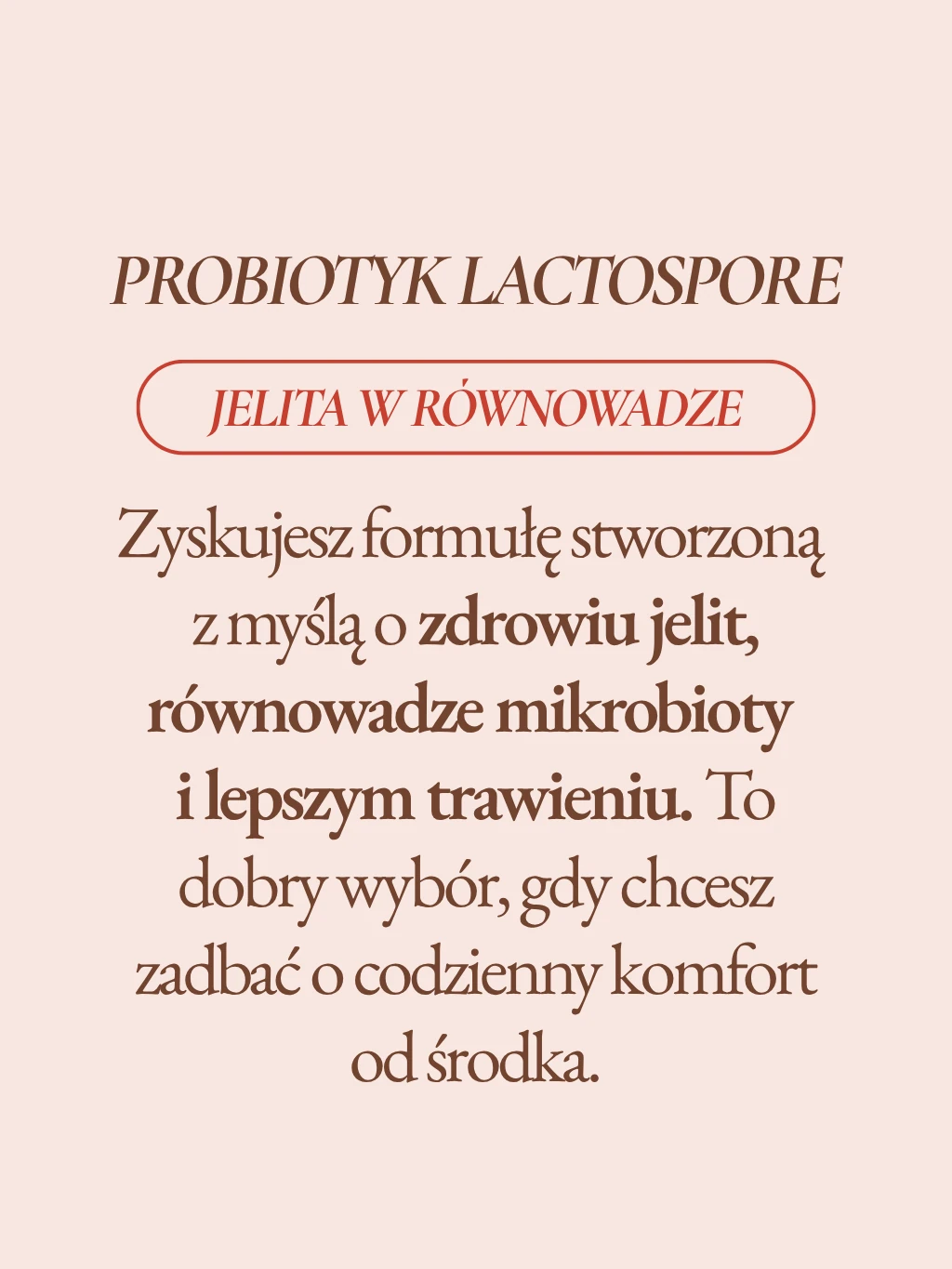 Probiotyk Lactospore - 2