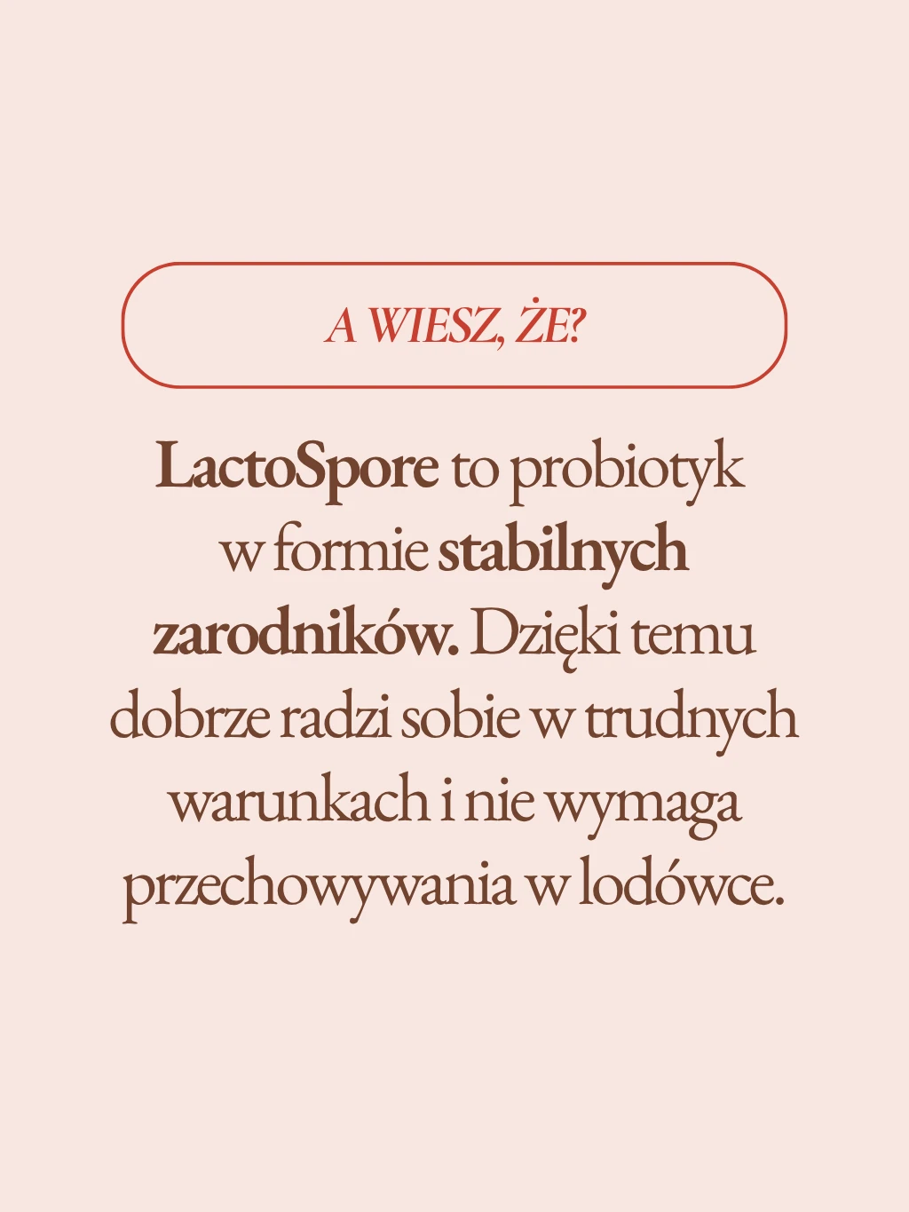 Probiotyk Lactospore - 6